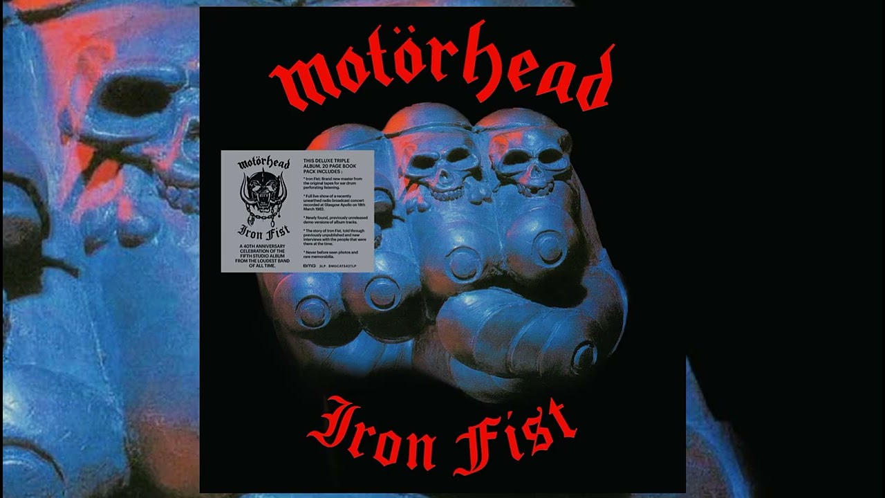 MOTORHEAD - Iron Fist (Full Album. 1982)