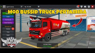 CARA PASANG MOD BUSSID TRUCK PERTAMINA screenshot 3