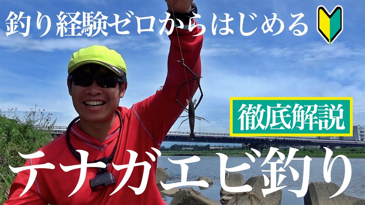 誰でも簡単！テナガエビの釣り方を徹底解説。家族や初めての釣りに超おすすめ