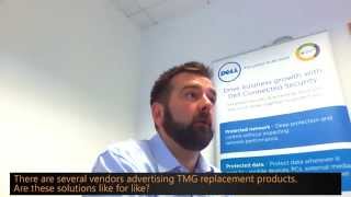 TMG Replacement with experts from DELL SonicWall and KEMP