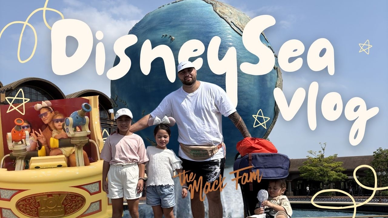 Tokyo DisneySea with Kids! The Most Beautiful Disney Park in the World?! 🏰