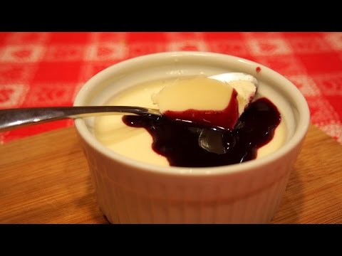 Panna cottas recepte - ātri un vienkārši