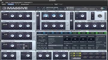 Massive Tutorial: Gritty Power Synth ft. Wow Filter