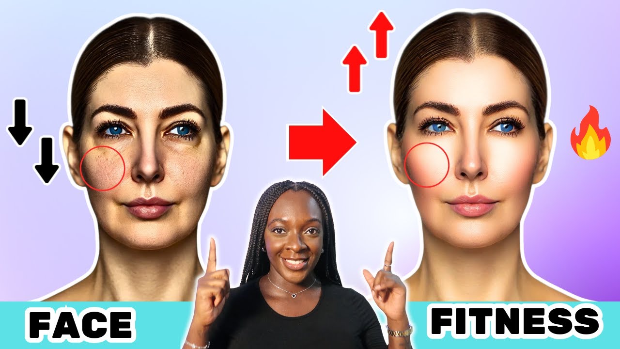 EXERCICES DE FACE FITNESS À FAIRE LE SOIR | FACE YOGA, FACE MASSAGE, DRAINAGE LYMPHATIQUE, SKINCARE