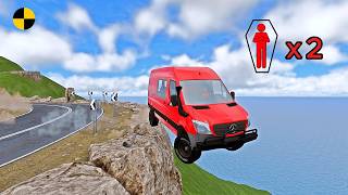 Realistic High-Speed Car Crashes in BeamNG.drive #203 | Ultra Detailed Crash Compilation