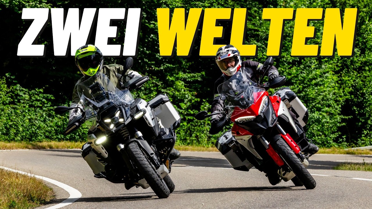 BMW R 1300 GS Adventure vs. Ducati Multistrada V4 Rally - Reiseenduro Vergleichstest?