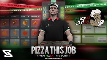 FiveM | Pizza This Job | Advanced Restaurant | QBCore - ESX - Qbox | Full Showcase!