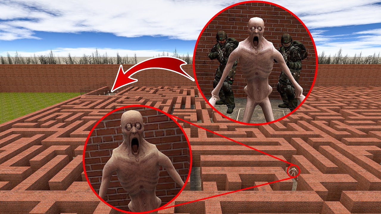 SCP-096 LOCKED UP WITH GUARDS – WILL THEY HOLD HIM? in Garry's Mod #173