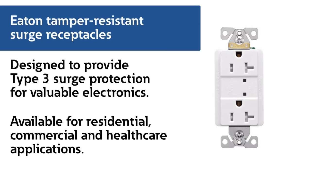 Tamperresistant surge receptacles YouTube