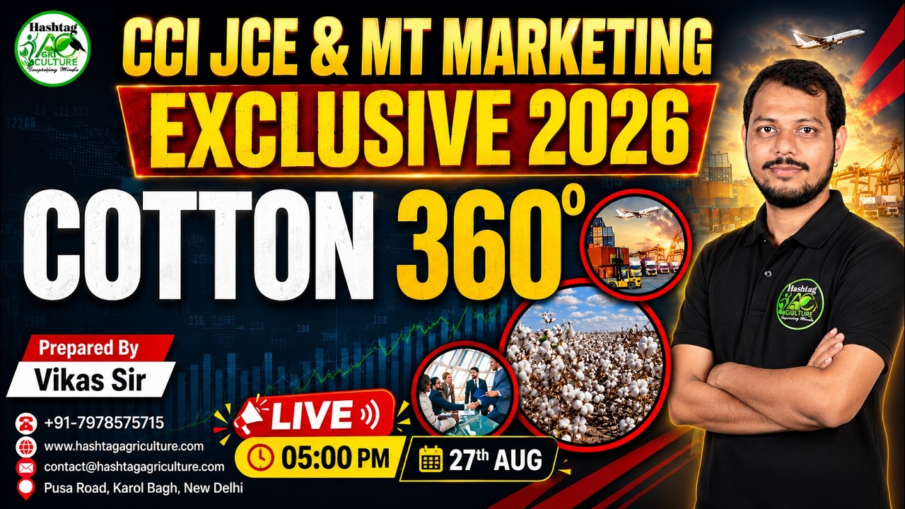 Cotton 360 | Cotton Data 2026 | Cotton Current Affairs | Cotton Procurement Data 2026 | CCI JCE
