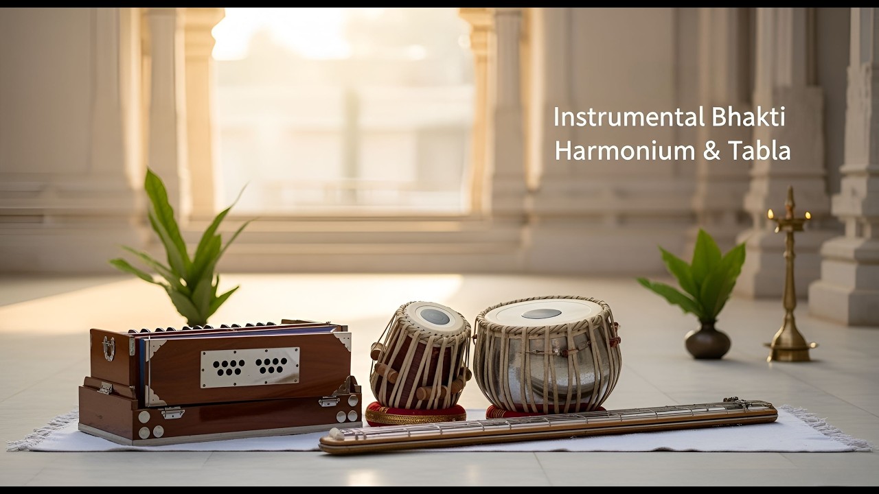 Instrumental Indian Devotional Music | Harmonium, Tabla & Tanpura ...