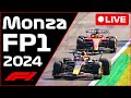 🔴F1 LIVE - Monza GP FP1 - Commentary + Live Timing