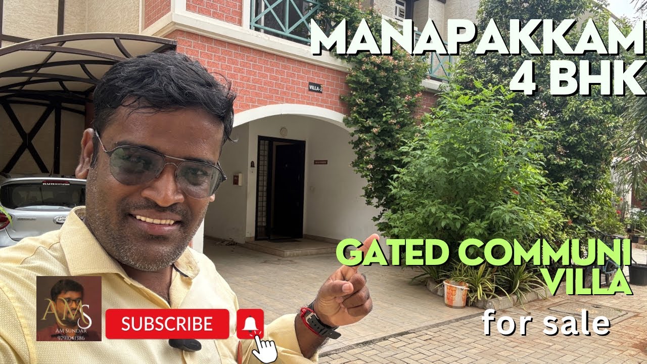 Manapakkam Casagrand Irene 4 BhK villa for sale ##4bhkvilla #casagrand #manapakkam #dlfitpark