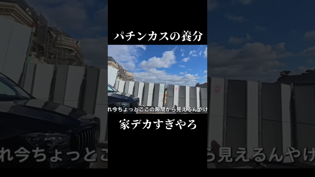 パチンカスの養分で出来た家がえぐい。