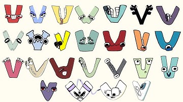 All letters only V | Cursed image Letters abv #alphabetlore #russianlore