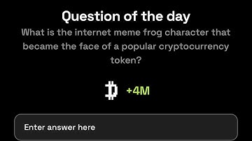 Dropee question of the day code 14 February | Dropped question of the day code | Dropee Code