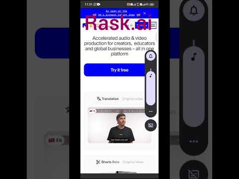 rask.ai convert video