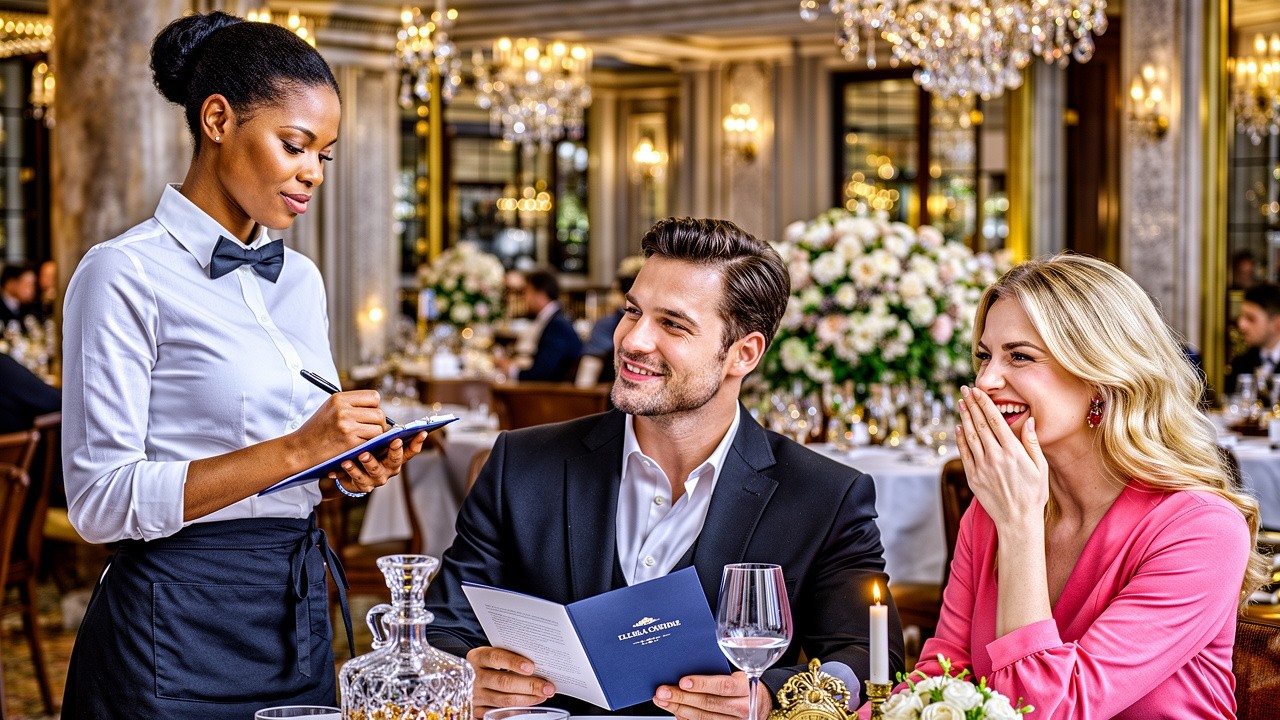 Billionaire Orders in Foreign Language to Humiliate the Black Waitress–He Never Expected This Reply