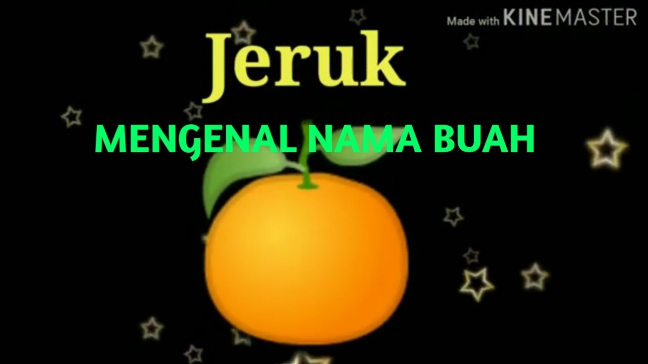 MENGENAL NAMA BUAH  BUAHAN  BENTUK  BUAH  YouTube