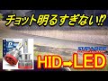 【HIDからLED】クラウンのヘッドライトをLEDに交換したら爆光過ぎたww #suparee #スパリー