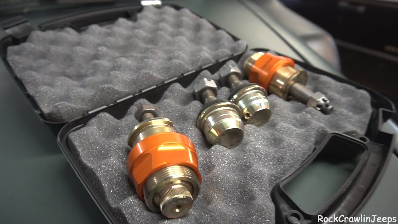 The ULTIMATE ball joint upgrade for your Jeep! Installing a set from