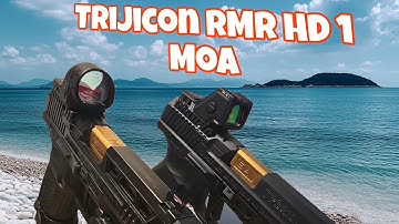 Trijicon RMR HD 1 Moa - Unboxing/Install on Canik Elite Combat Executive! 