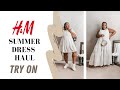 Massive Plus Size Try On Haul| H&M Dresses Under $50