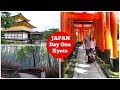 JAPAN VLOGS - Kyoto Day One. Fushimi Inari Shrine, Kyoto Temples and Arashiyama Bamboo Forest