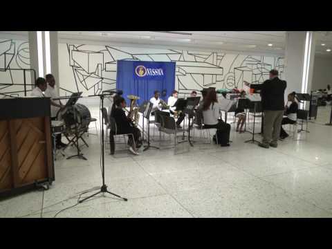 Clara H. Carlson Elementary School Wind Ensemble Perform in the Empire State Plaza