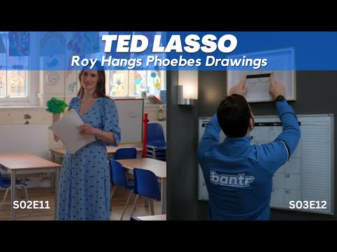 Ted Lasso | Roy Sees Phoebe's Drawings | 2X11, 3X12