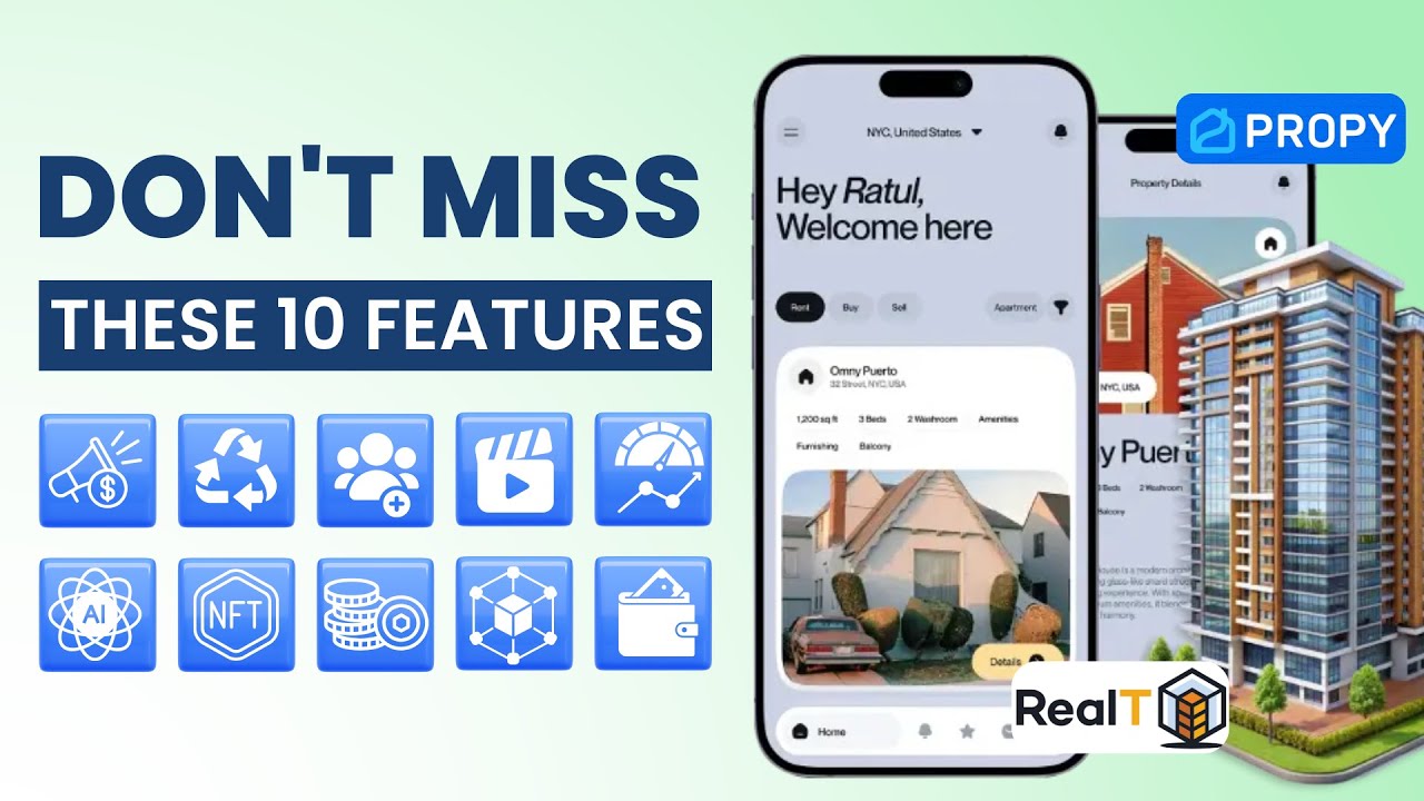 Топ-10 функций, которые должна иметь каждая платформа токенизации недвижимости [2026] | Разработк...