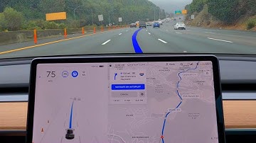 Zero Intervention 22 min Drive with Tesla Navigate on Autopilot