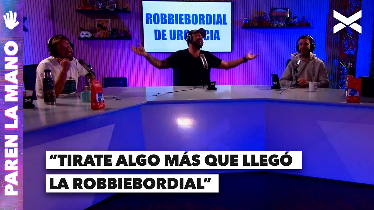 LLEGÓ LA ROBBIEBORDIAL??? | #ParenLaMano | Vorterix