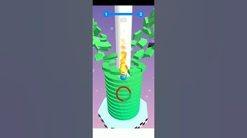 Stack Ball - Gameplay Walkthrough Level-1 (iOS & Android) | Livmyth Gameplay