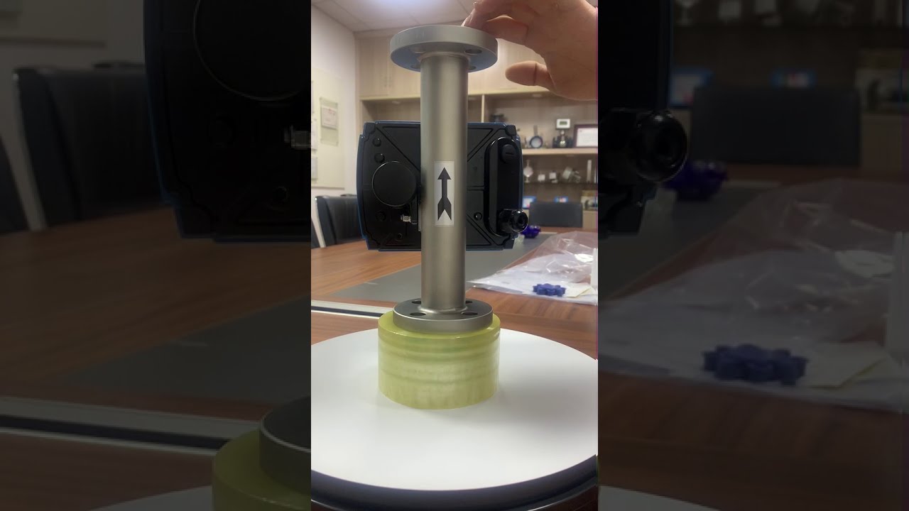 BCST DN15 metal tube flowmeter with LCD display