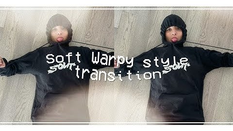 Warpy style transitions on Alight Motion #1