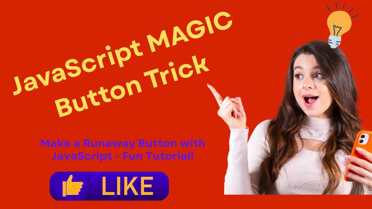 JavaScript Mouseover Event - Create a Moving Button - YouTube