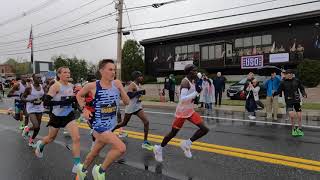 2023 Boston Marathon Eliud Kipchoge @ Mile 9