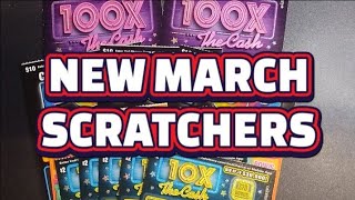 I Got My Hands on the New March Scratchers from CA Lottery!