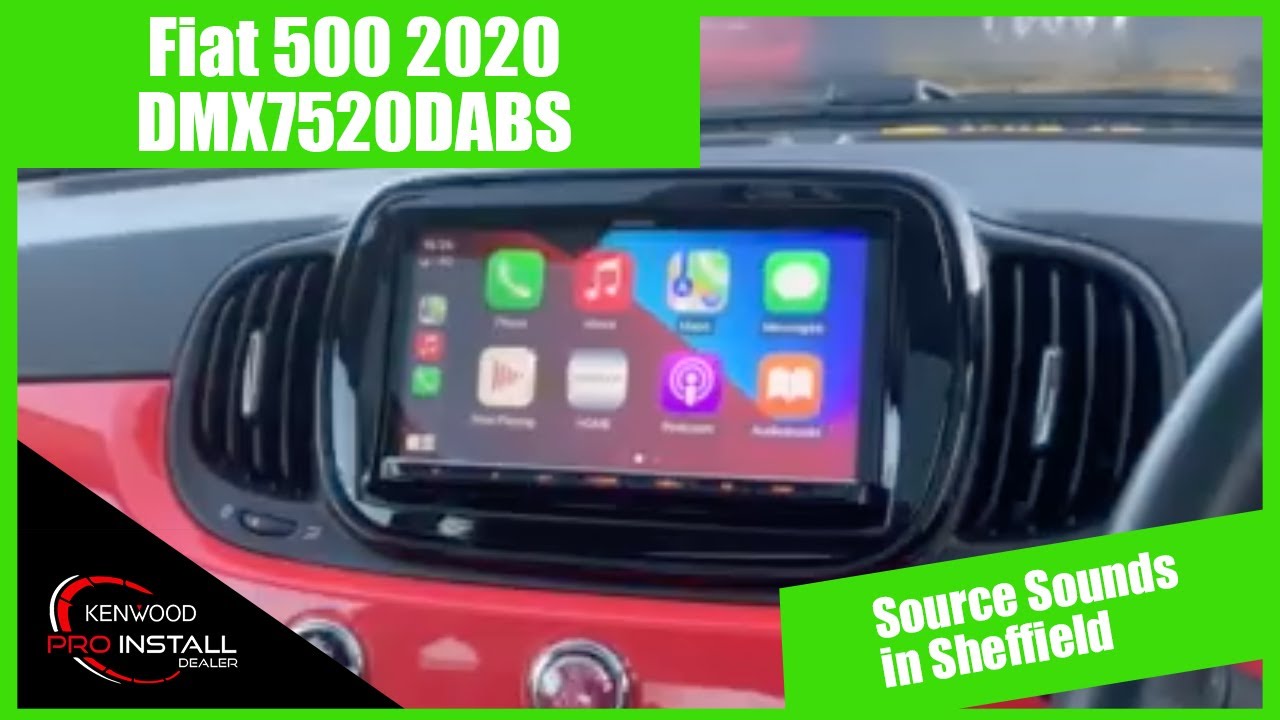 Fiat 500 Feature Packed with CarPlay, Android Auto DMX7520DABS 