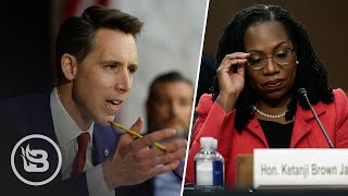 Hawley Goes SCORCHED EARTH on SCOTUS Nominee's Response to Sentencing Controversy