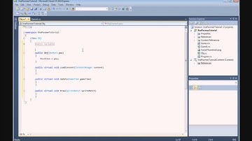How to build a Pacman game in XNA - 2. The Object Class