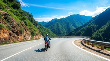 Driving alone around BAC SUM PASS