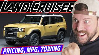 *NEW DETAILS* 2024 Toyota Land Cruiser Official Pricing, MPG, Towing, Packaging, Availability, ...