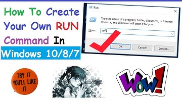 Create Your Own RUN Command In Windows 10/8/7 [ 3 Steps Guide]
