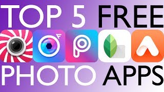 Top 5 Free Photo Editing Apps screenshot 1