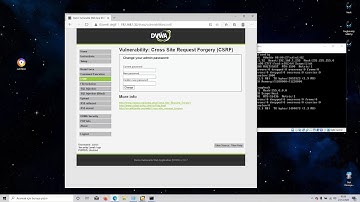 DVWA Cross Site Request Forgery (CSRF)