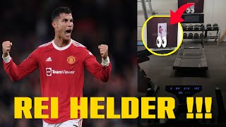 CR7 Ouvindo musica de Angola!! Rei Helder #shorts