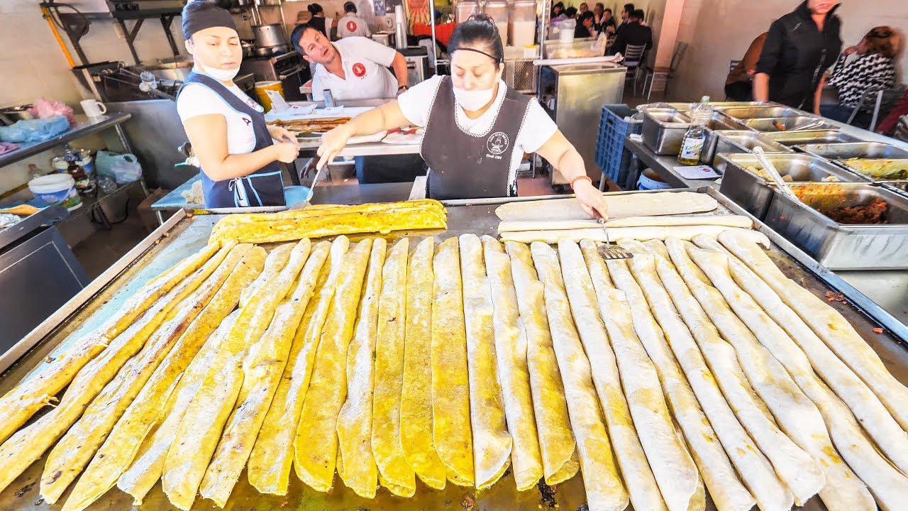 MASSIVE Mexican STREET FOOD Tour in MEXICO CITY! MACHETE TACOS + SPICY TACOS AL PASTOR from HEAVEN! | The Food Ranger