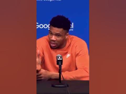 Giannis Makes Valid Argument😳 - YouTube
